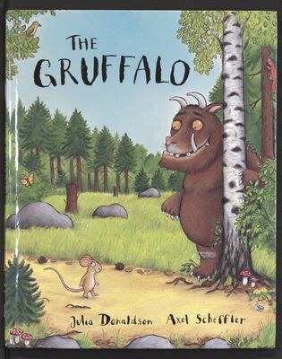 Das Cover von 'The Gruffalo', der amerikanischen Ausgabe