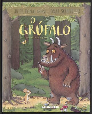 Das Cover von 'O Grúfalo', dem Grüffelo auf brasilianischem Portugiesisch