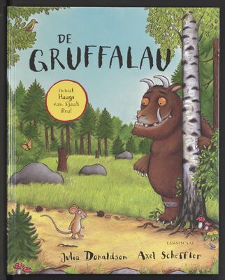 Das Cover von 'De Gruffalao innut Haags', dem Grüffelo im Den Haag-Dialekt