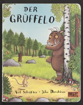 Das Cover von 'Der Grüffelo', der deutschen Originalausgabe