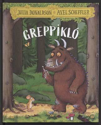 Das Cover von 'Greppikló', dem Grüffelo auf Isländisch