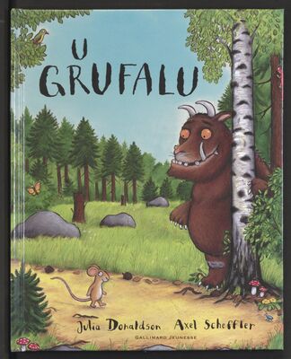 Das Cover von 'U Grufalu', dem Grüffelo auf Korsisch