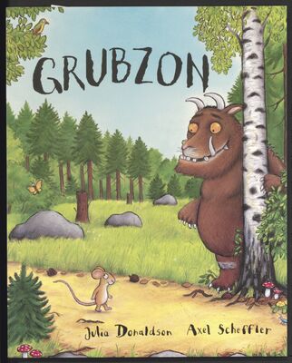 Das Cover von 'Grubzon', dem Grüffelo auf Kroatisch