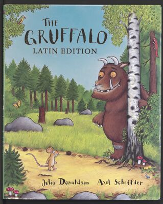 Das Cover von 'The Gruffalo. Latin Edition', dem Grüffelo auf Latein