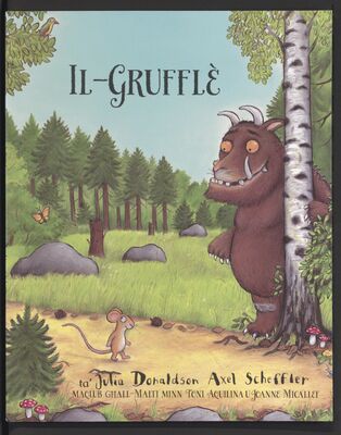Das Cover von 'Il-Grufflè', dem Grüffelo auf Maltesisch