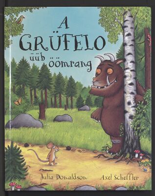 Das Cover von 'A Grüfelo üüb öömrang', dem Grüffelo auf Amrumer Nordfriesisch