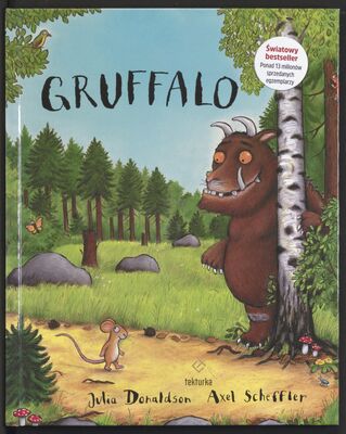 Das Cover von 'Gruffalo', dem Grüffelo auf Polnisch