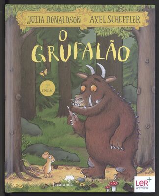 Das Cover von 'O Grufalão', dem Grüffelo auf Portugiesisch (Portugal)
