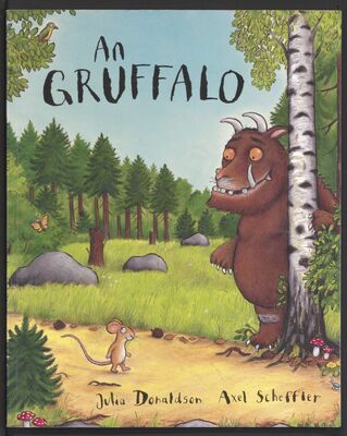 Das Cover von 'An Gruffalo', dem Grüffelo auf Schottisch-Gälisch