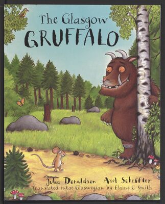 Das Cover von 'The Glasgow Gruffalo', dem Grüffelo im Glasgow-Dialekt