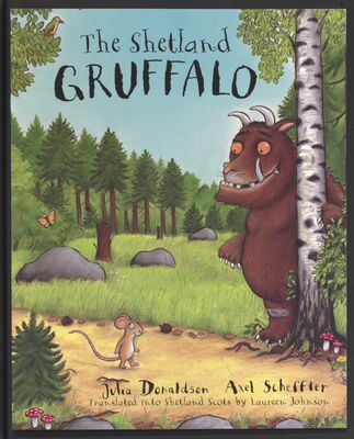 Das Cover von 'The Shetland Gruffalo', dem Grüffelo im Shetland-Dialekt