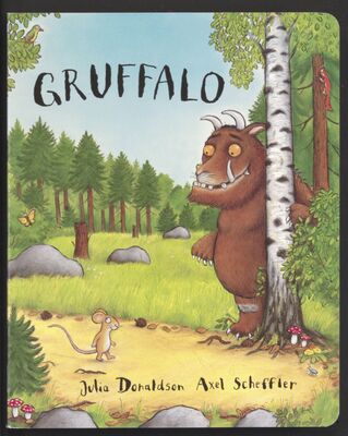 Das Cover von 'Gruffalo', dem Grüffelo auf Tschechisch