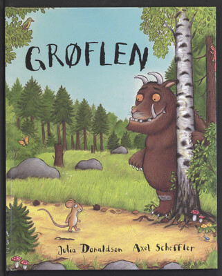 Das Cover von 'Der Grøflen', dem Grüffelo auf Dänisch