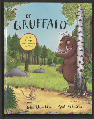 Das Cover von 'De Gruffalo in ut Utregs', dem Grüffelo im Utrechter Dialekt