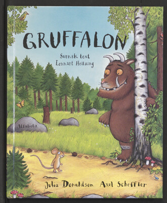 Das Cover von 'Gruffalon', dem Grüffelo auf Schwedisch