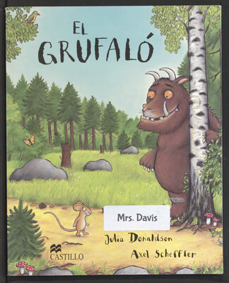Das Cover von 'El grúfal', dem Grüffelo auf Mexikanischem Spanisch