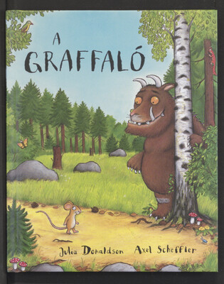 Das Cover von 'A Graffaló', dem Grüffelo auf Ungarisch
